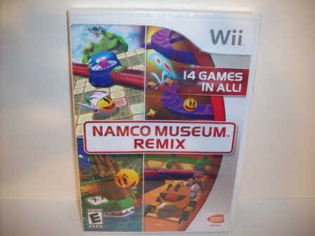 Namco Museum Remix (SEALED) - Wii Game